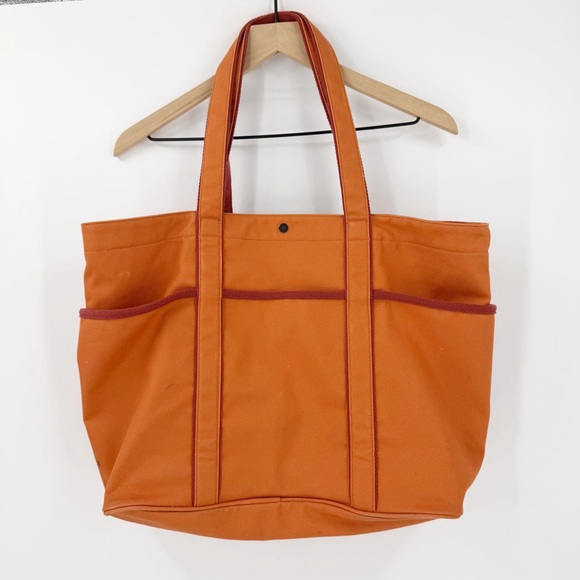 Lululemon Daily Multi-Pocket Canvas Tote 20L Burnt Orange - Picture 4 of 9